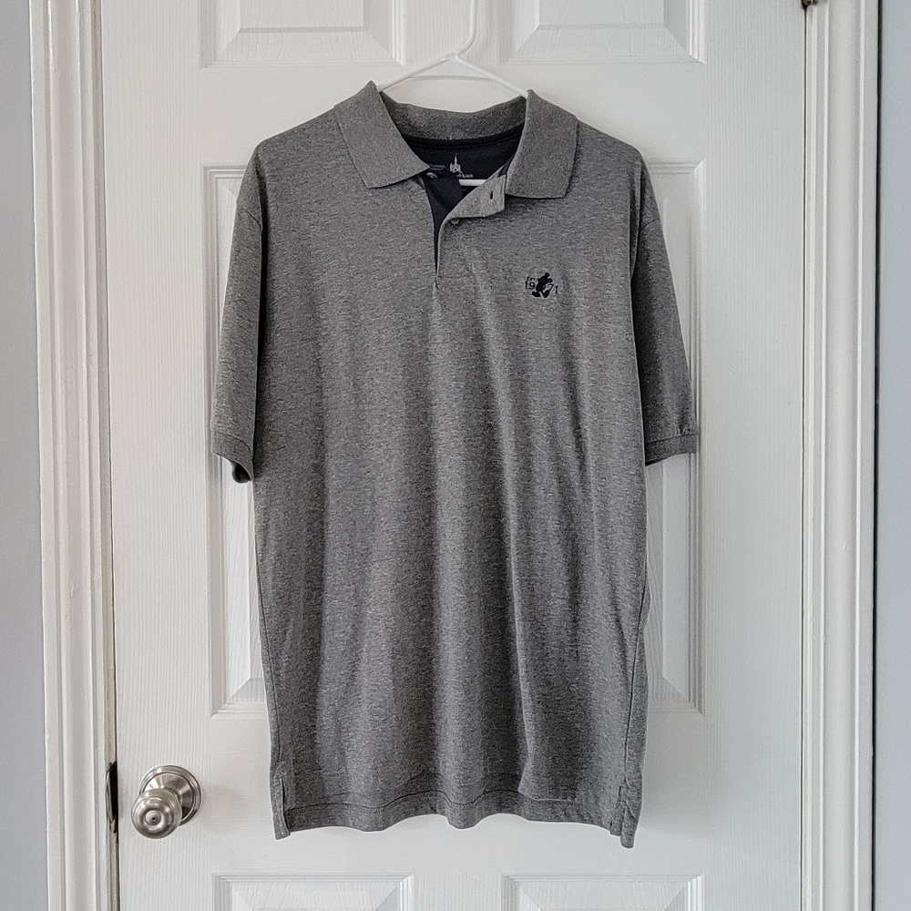 Disney Parks Gray 1971 Polo